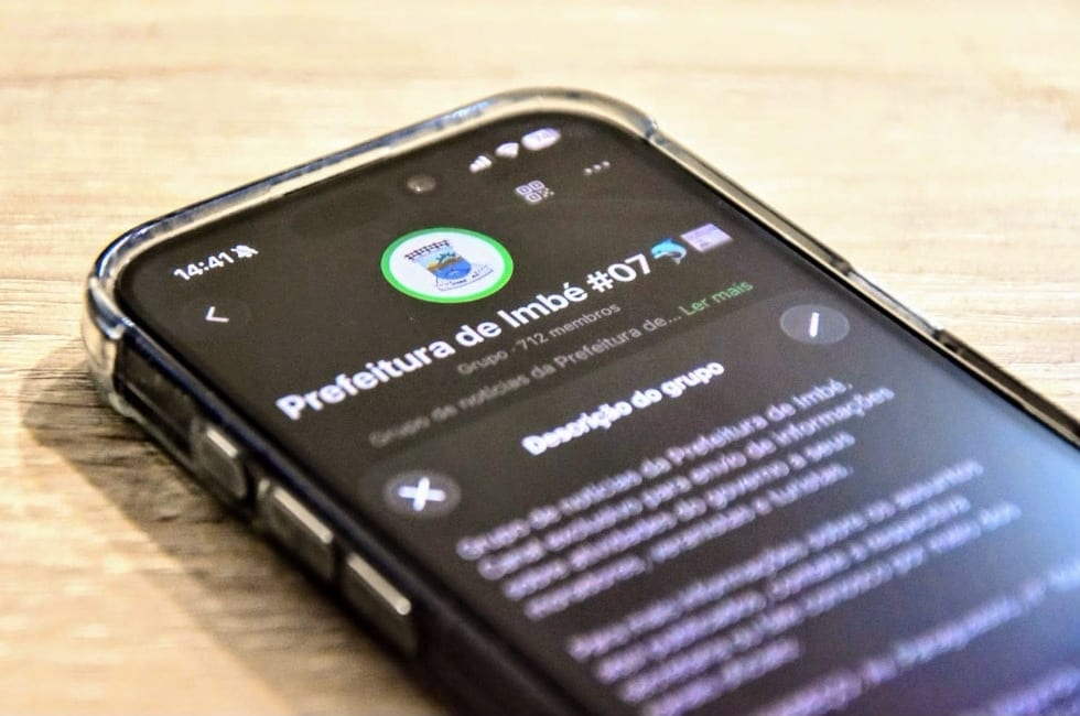 Grupos de WhatsApp da Prefeitura de Imbé têm 3,7 mil contatos