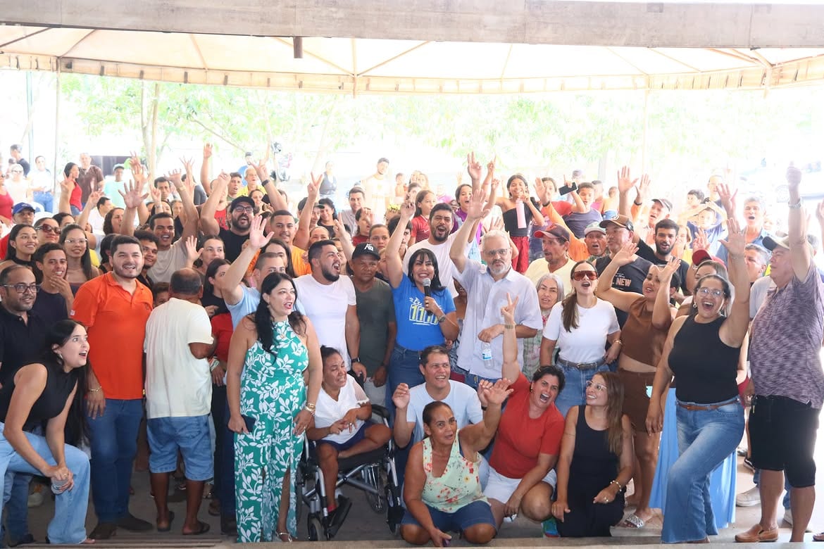 Janad Valcari faz mobilização em Arapoema ao lado do prefeito Paulo da Barra Bonita