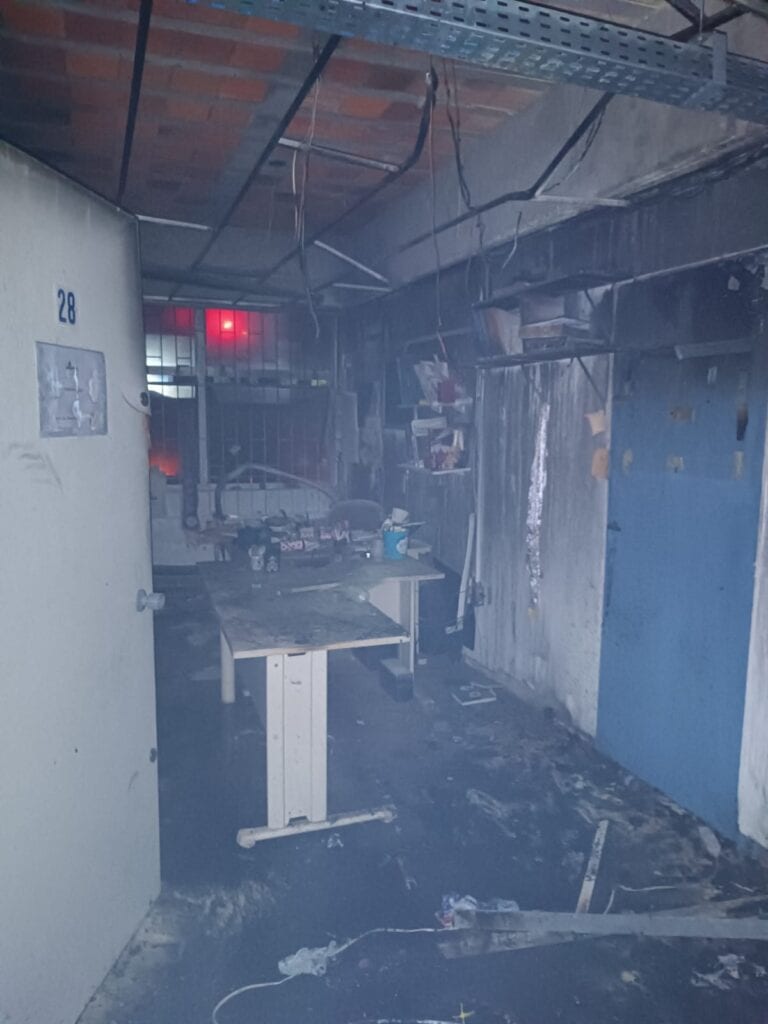 Jarra elétrica provoca incêndio em sala da Unipampa