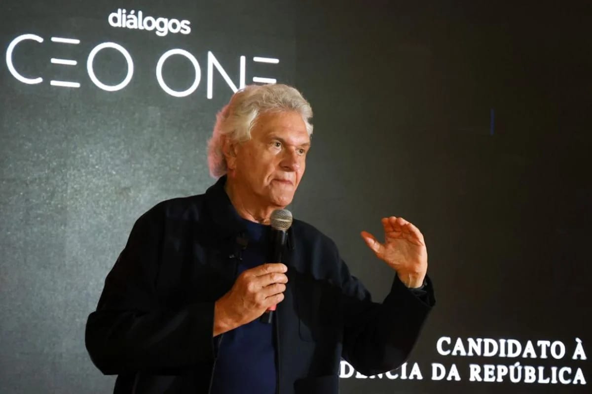 Caiado arrecada R$ 1,3 mil em vaquinha após tour por empresários de SP