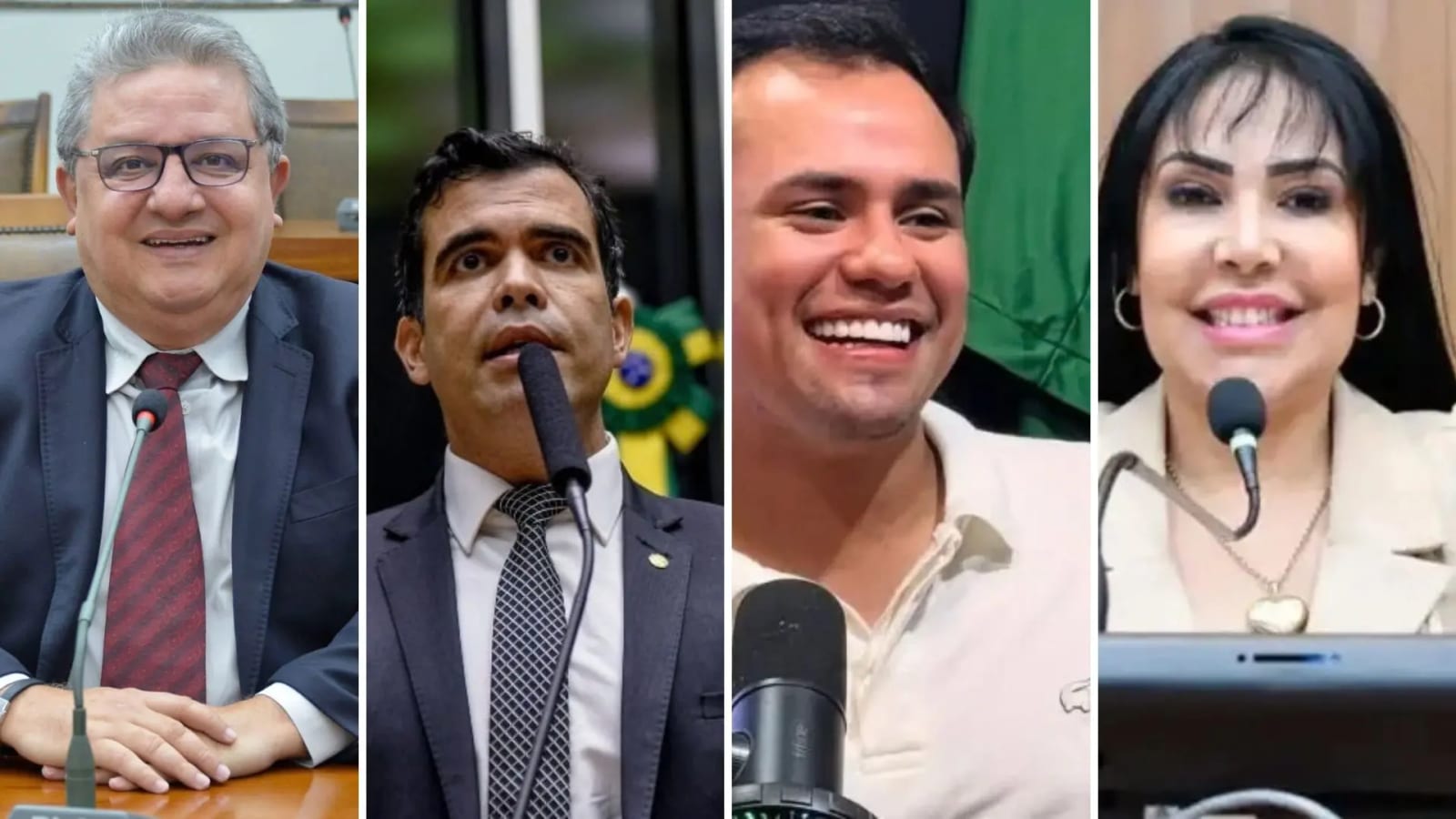 Janad Valcari, Jair Farias, Lucas Campelo e Ricardo Ayres eleitos