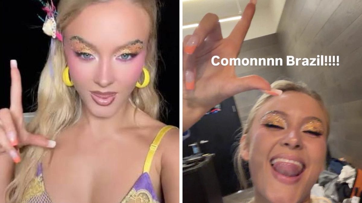 Cantora sueca Zara Larsson ‘faz o L’, manifesta apoio a Lula nas eleições do Brasil e repercute entre fãs