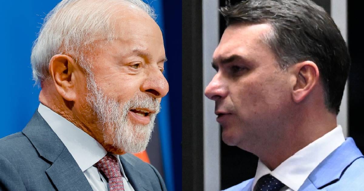 Nova pesquisa entre Flávio Bolsonaro e Lula no Rio de Janeiro