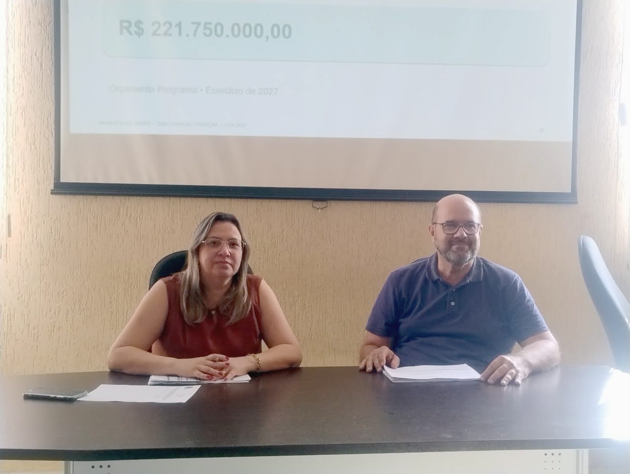 Política: Orçamento para 2027 é estimado em R$ 221,7 milhões