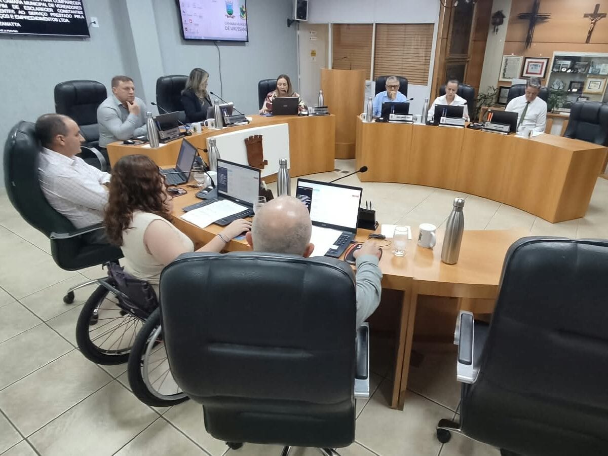 Vereadores de Urussanga cobram melhorias em obras, saúde e serviços na sessão do dia 18