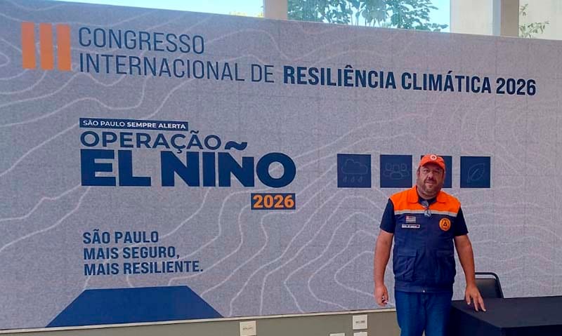 Defesa Civil de Cândido Mota participa de Congresso de Resiliência Climática contra o El Niño