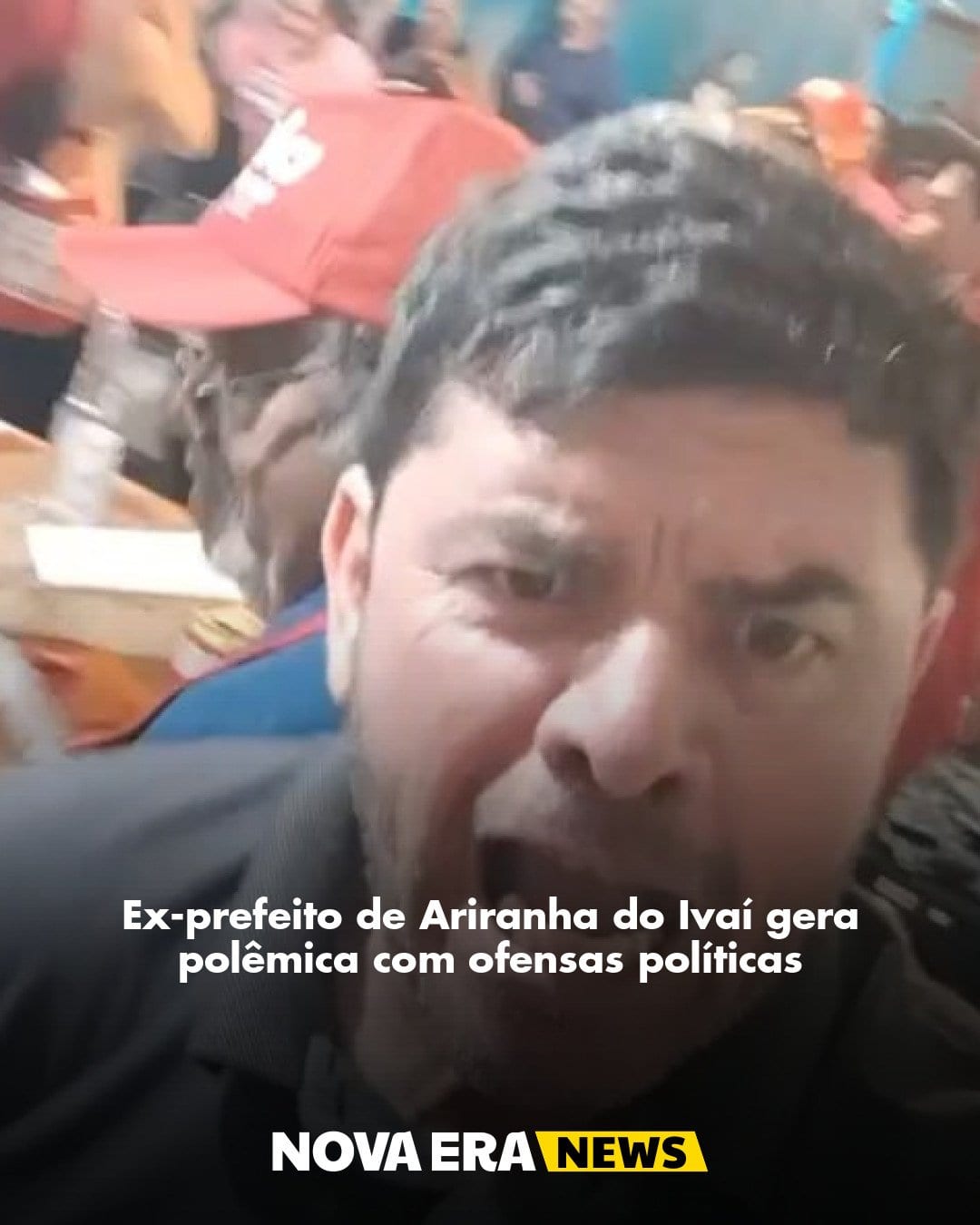 Ex-prefeito de Ariranha do Ivaí gera polêmica com ofensas políticas