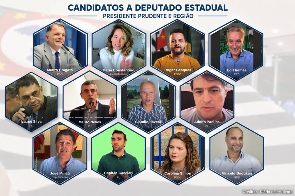 Doze candidatos a deputado estadual ligados a Presidente Prudente se lançam para 2026
