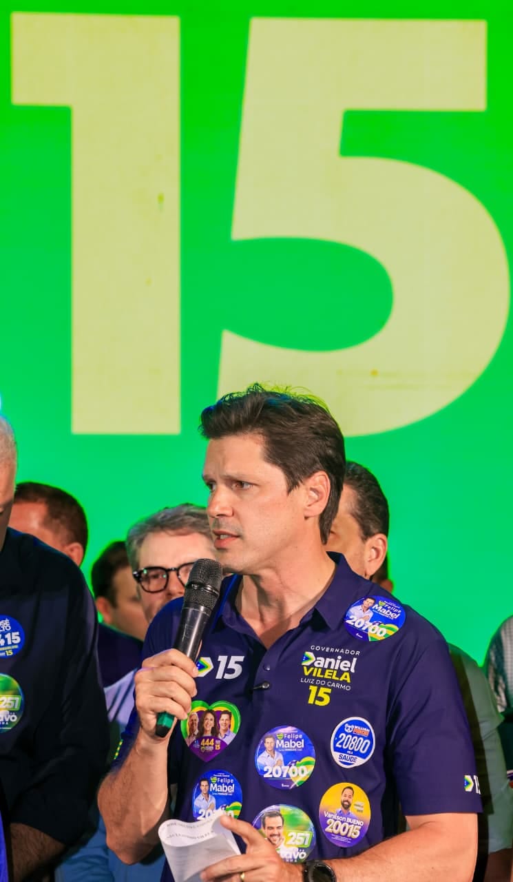 Daniel Vilela tem 45,1% e abre 21,9 pontos sobre Marconi Perillo