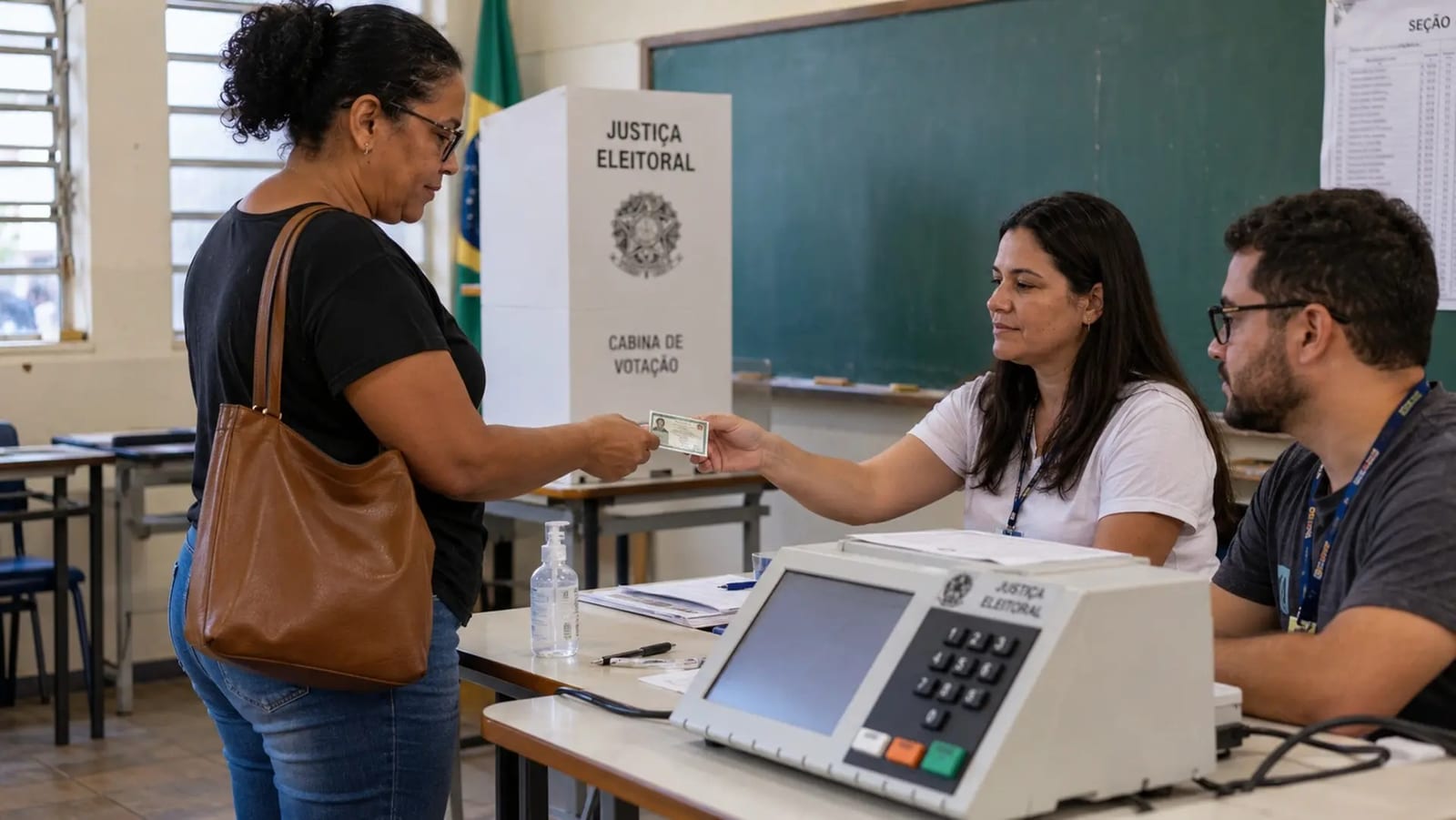 Não cadastrou a biometria? Veja como votar normalmente no dia 25 de outubro