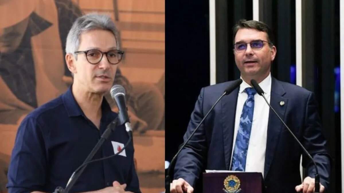Flávio Bolsonaro e Romeu Zema querem mudar o Supremo em seus planos