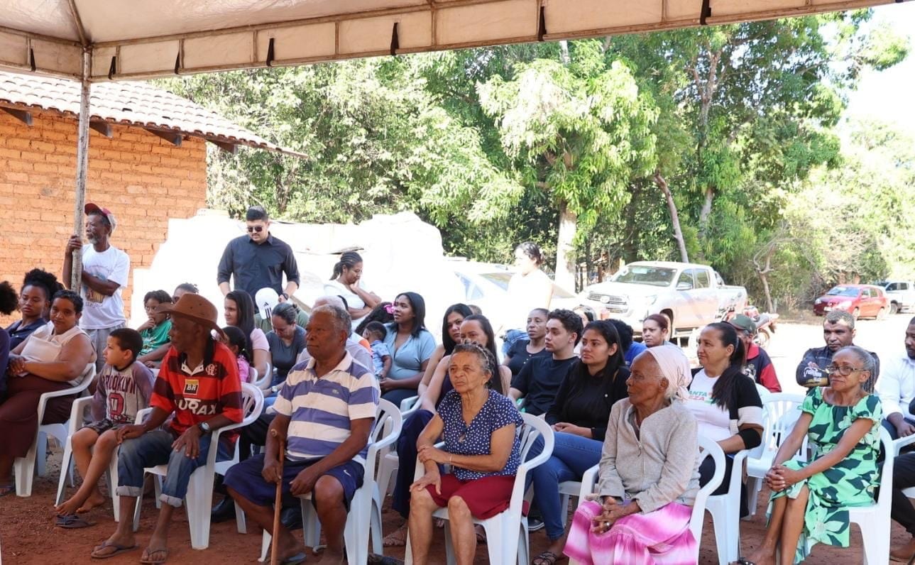 Moradores do Quilombo Barra do Aroeira comemoram anúncio de pavimentação da comunidade