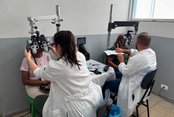 Novo Acordo atendeu 130+ moradores em mutirão oftalmológico gratuito