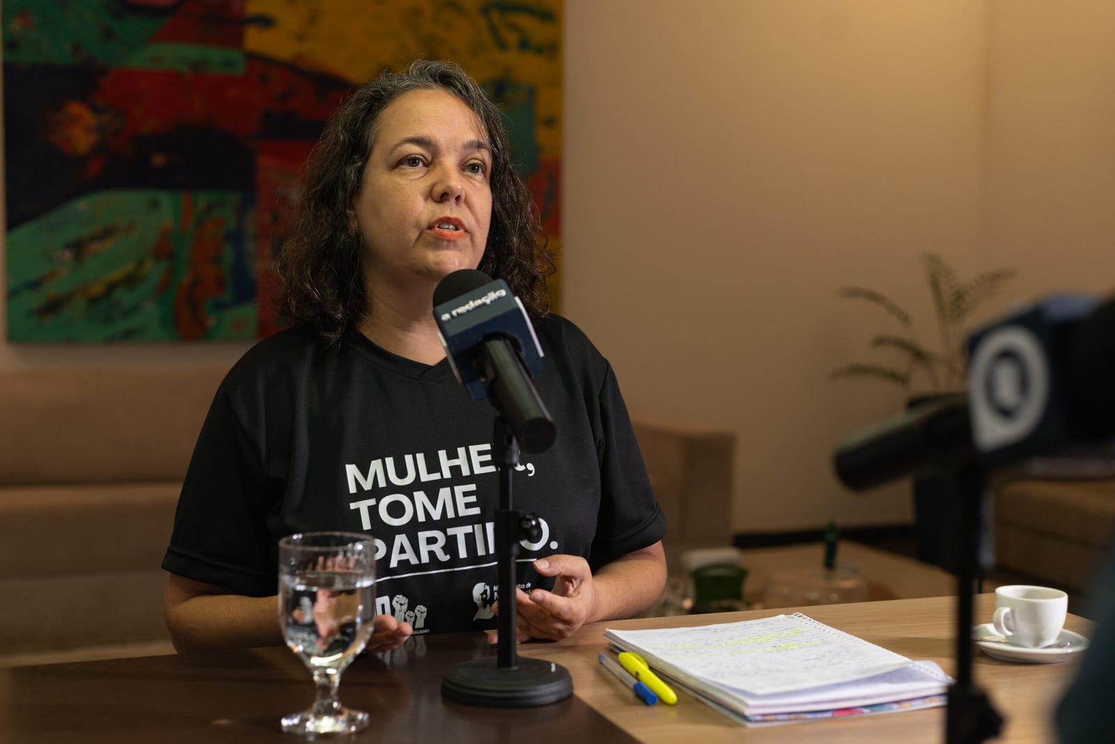 Luciana Amorim defende desmilitarizar PM, escolas estaduais e Guardas Civis Metropolitanas