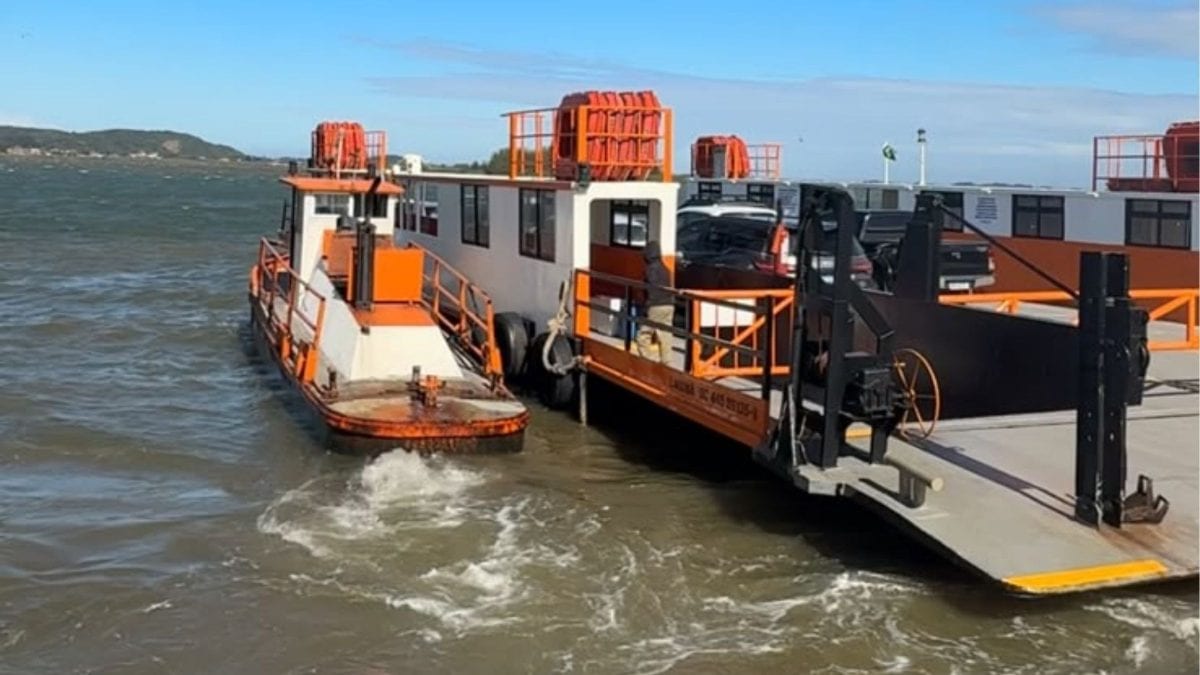 Suspensão das travessias noturnas da balsa de Laguna começa dia 20