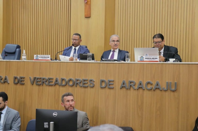 Câmara de Aracaju aprova 14 matérias na 79ª Sessão, em 16/09/2026