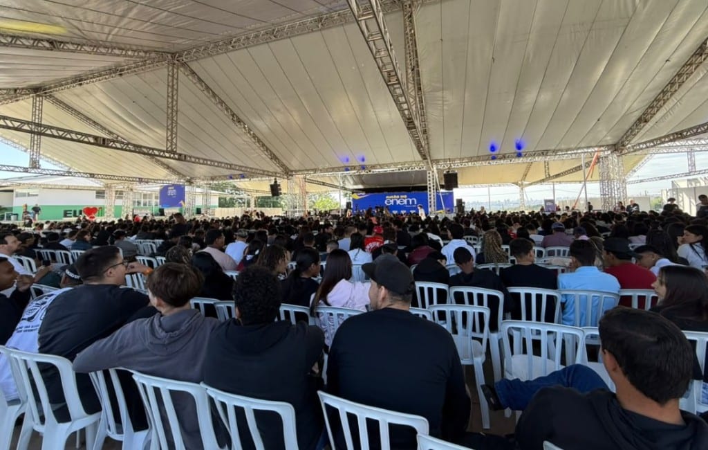 Aulões do MEC reúnem 3,2 mil estudantes em Palmas (TO) e Bauru (SP)