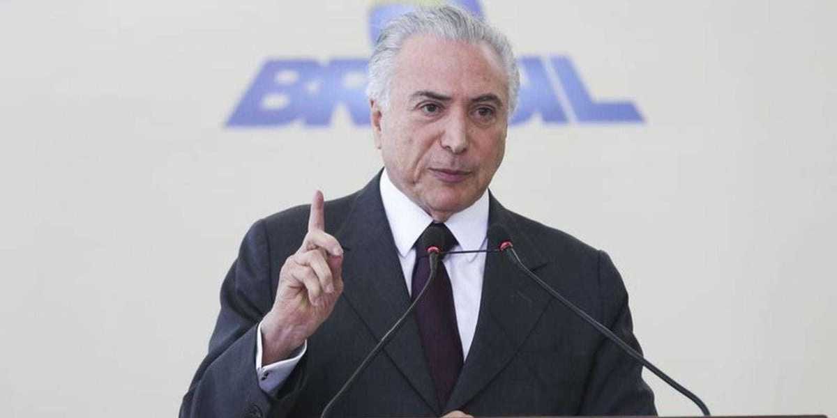 Temer pede "grande conversação nacional" a Lula para pacificar país