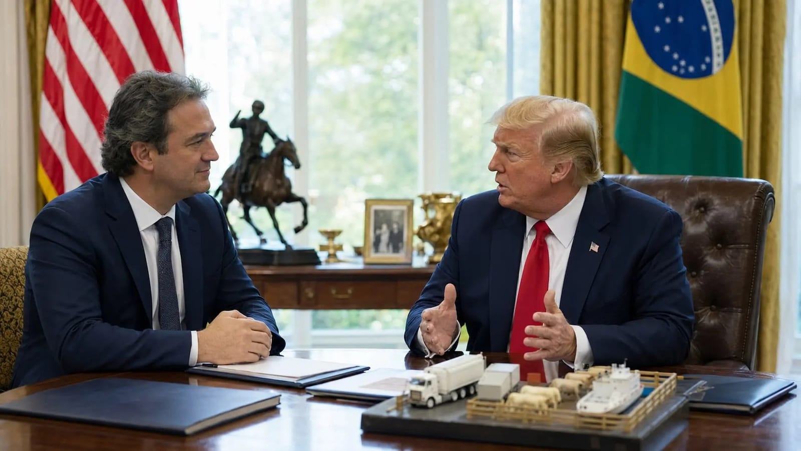 Joesley Batista se reuniu com Trump antes de alívio tarifário à carne; entenda o impacto