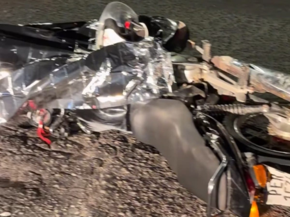 Homem morre e namorada fica ferida após acidente entre motocicletas em Caruaru