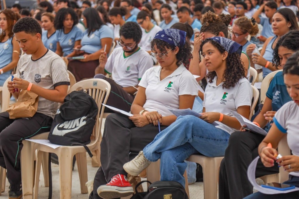Aulões do MEC reuniram 4 mil estudantes em Maricá (RJ) e Montes Claros (MG)