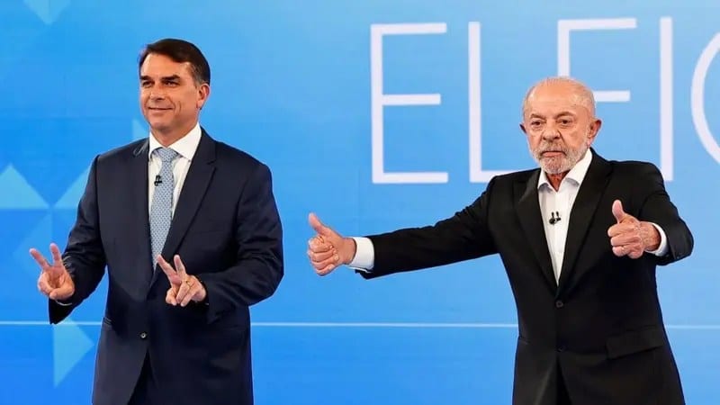 Lula e Flávio trocam ataques sobre economia, morte de criança e ilha de Richarlison na Globo
