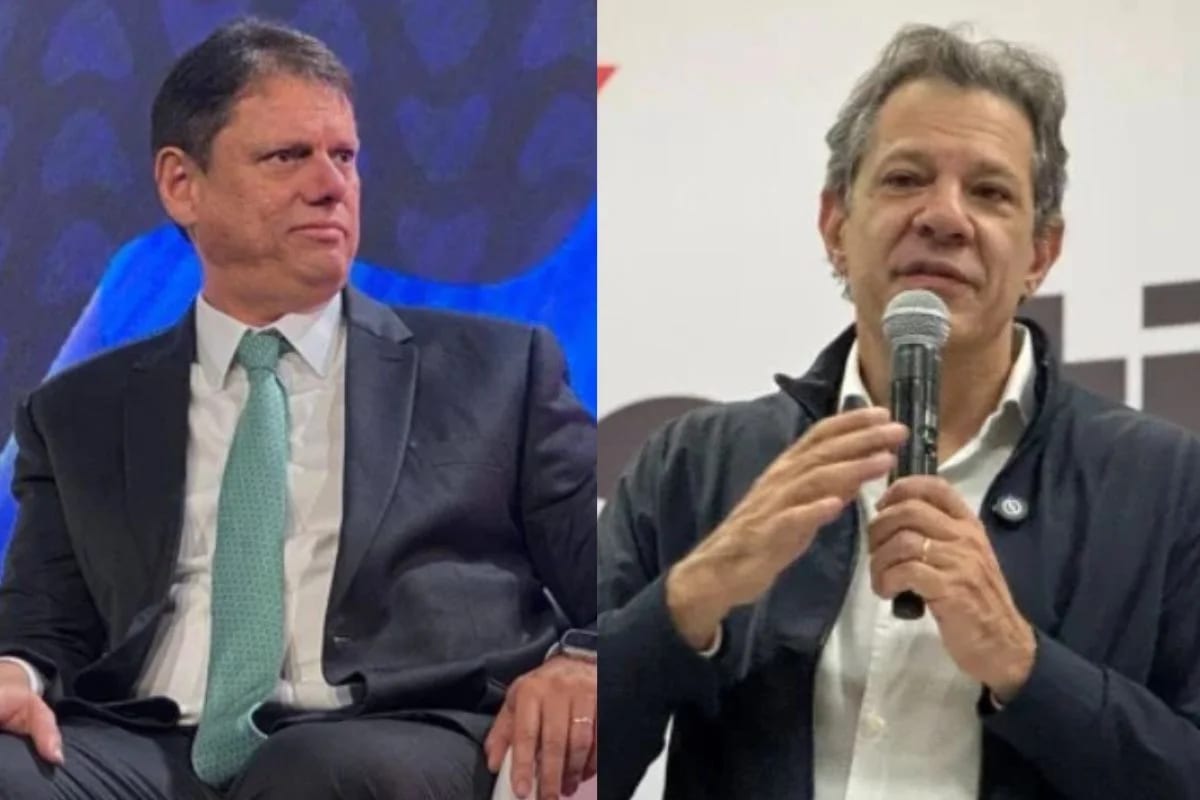Tarcísio lidera em SP com 50%; Haddad tem 33,8%