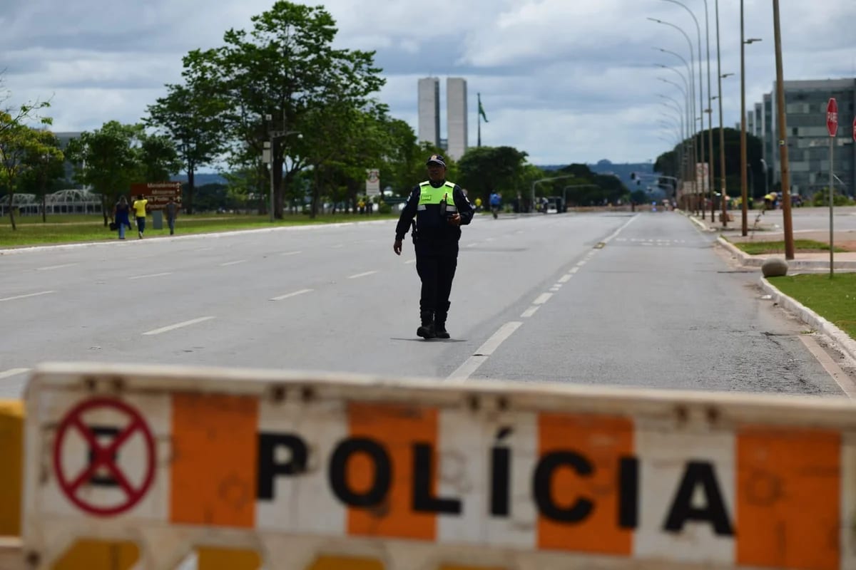 Bloqueio na Esplanada será ampliado no domingo de votação
