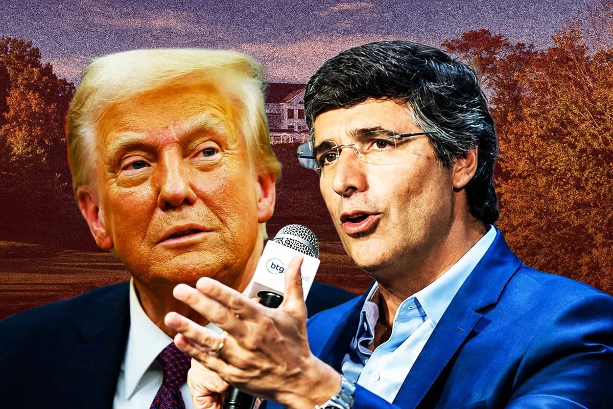Exclusivo: banqueiro André Esteves se reúne com Trump nos EUA