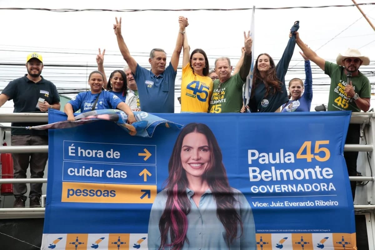 Paula Belmonte percorre Ceilândia e pede votos para domingo (4/10)