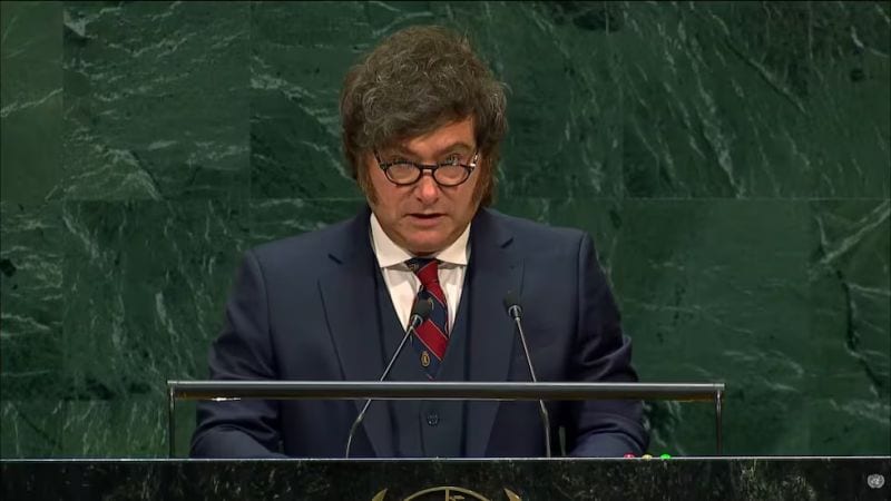 Milei leva reivindicação das Malvinas à ONU e pede negociações ao Reino Unido