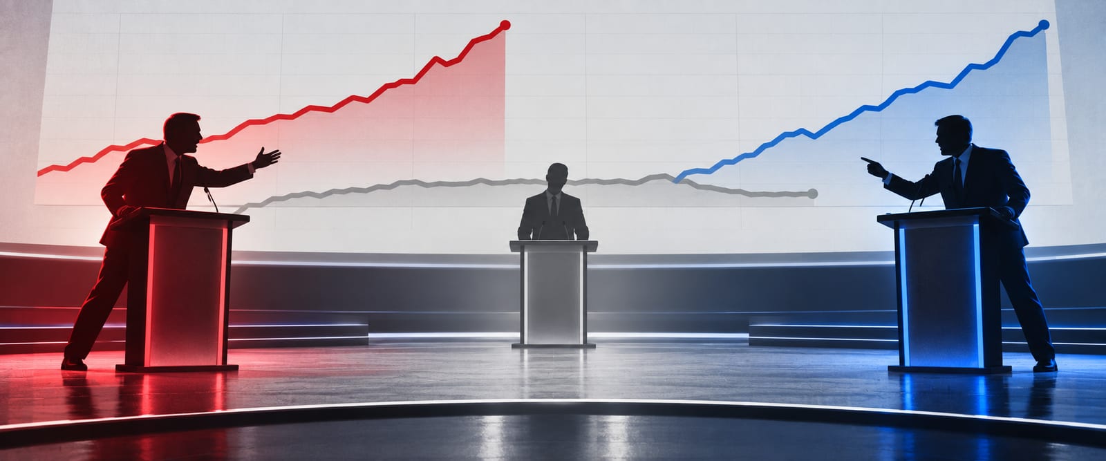 Centro segue sem identidade e não cresce a uma semana das eleições