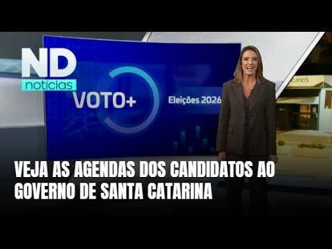 Candidatos ao governo de SC intensificam agendas em todo o estado