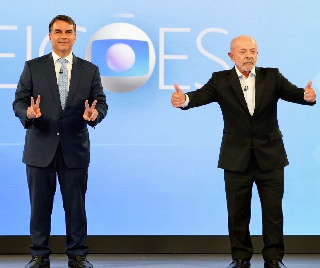QUEM VENCEU O DEBATE? FLÁVIO BOLSONARO E LULA DIVIDEM OPINIÕES DE ANALISTAS APÓS CONFRONTO NA GLOBO