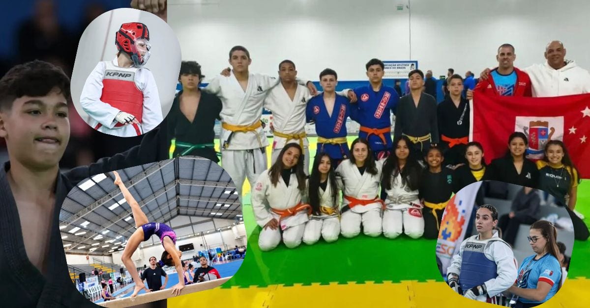 São José tem ouro no jiu-jítsu, pódios no taekwondo e seis medalhas na ginástica