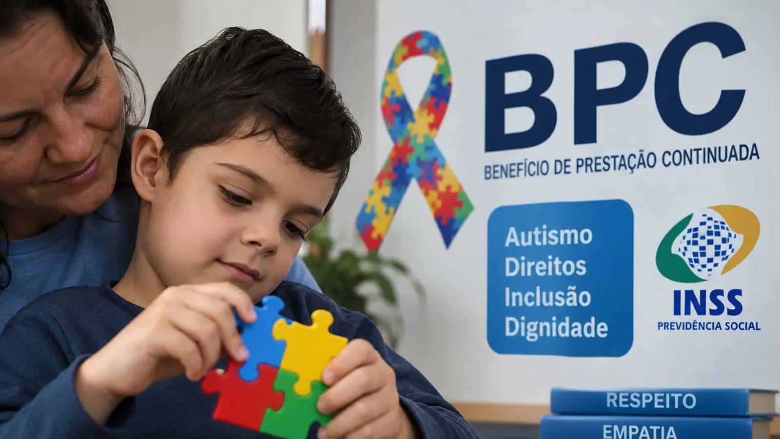 BPC 2026: pessoas com autismo podem receber R$ 1.621 por mês