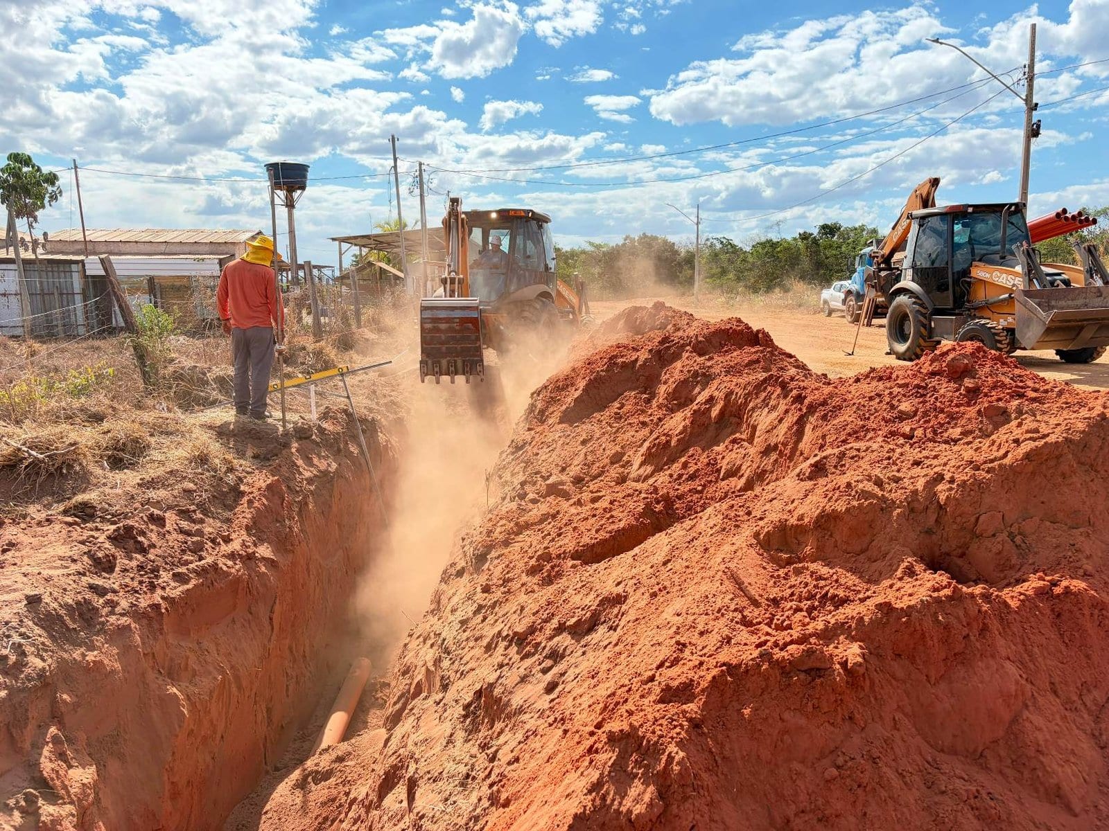 Barra do Garças inicia saneamento no Distrito Industrial com quase R$ 11 milhões