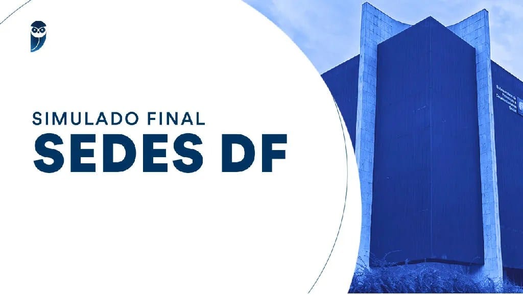 Concurso Sedes DF: candidatos realizam simulado final antes das provas
