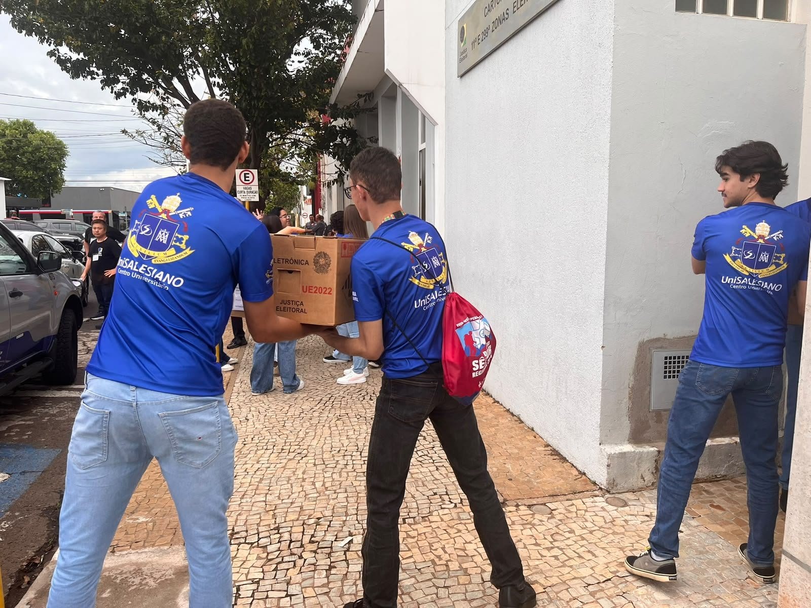 Justiça Eleitoral agradece apoio de acadêmicos do UniSALESIANO nas Eleições 2026