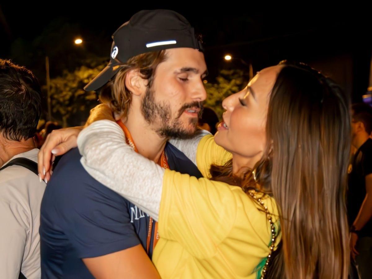 Sabrina Sato compartilha momento especial entre Nicolas Prattes e o filho ainda não nascido