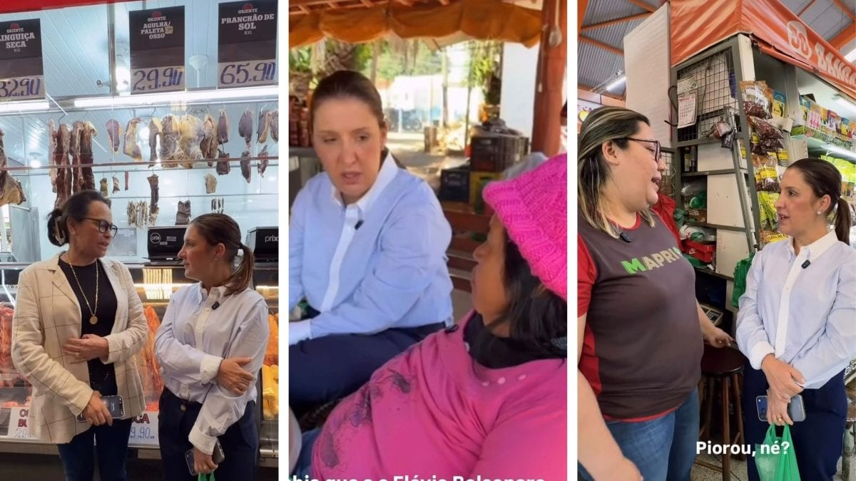 Daniella Marques visita Campo Grande e conversa com consumidores no Mercadão