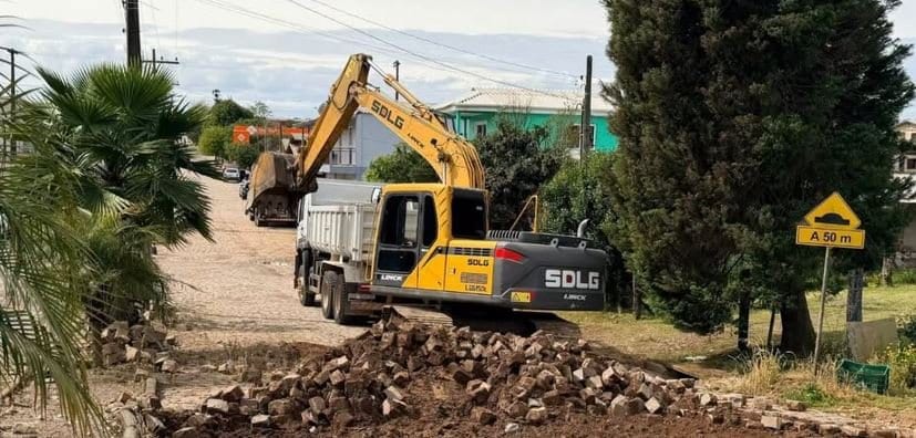 Lagoão inicia obras de recapeamento asfáltico nas avenidas