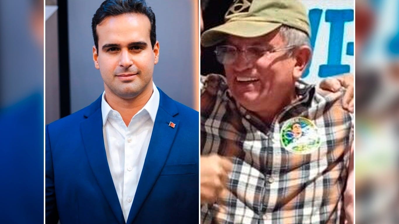 Lucas Ribeiro considera ‘muito estranho’ adesivo de Flávio Bolsonaro com secretário e marca reunião