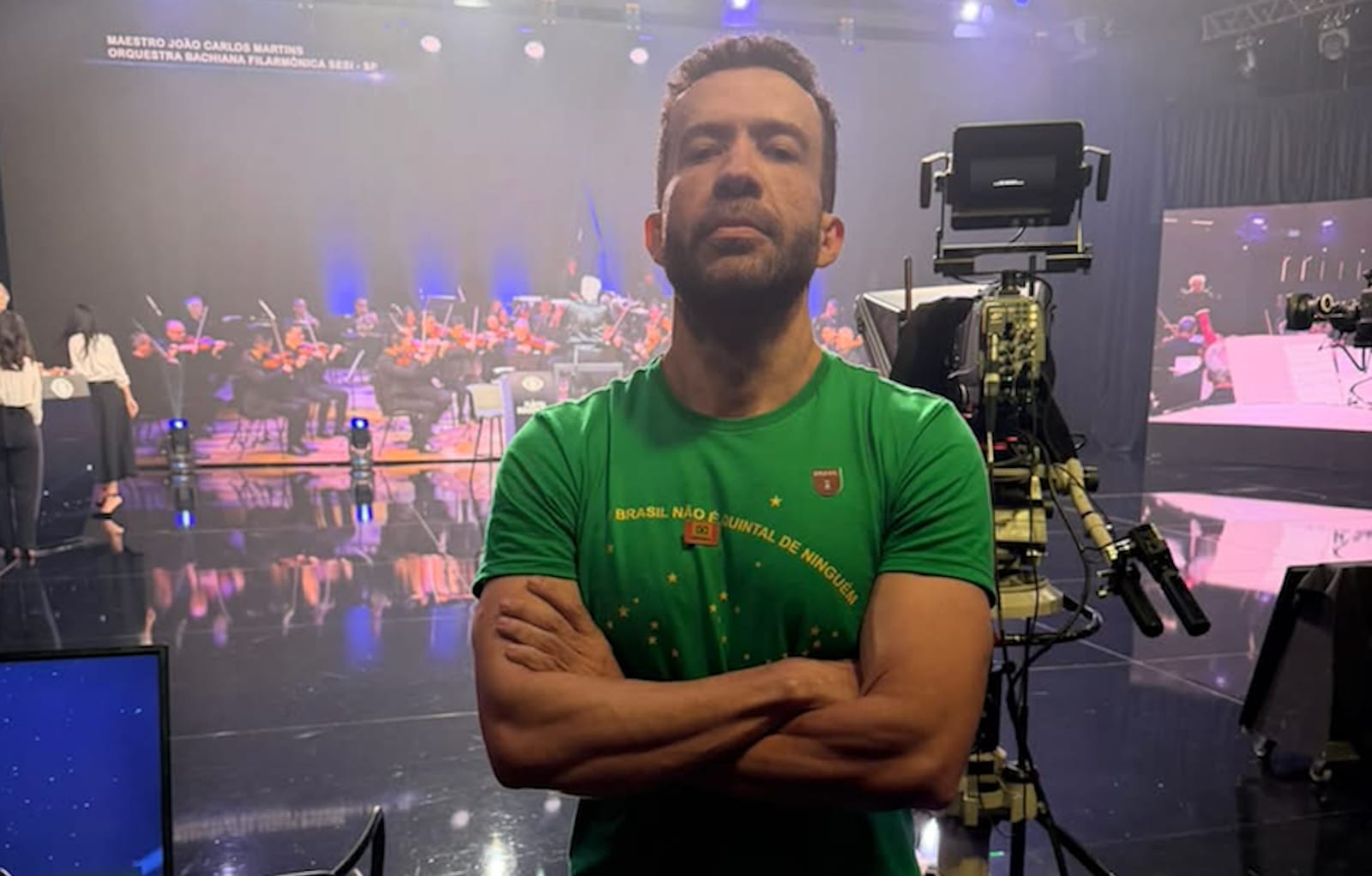 André Janones acompanhou Lula no debate da Band neste domingo