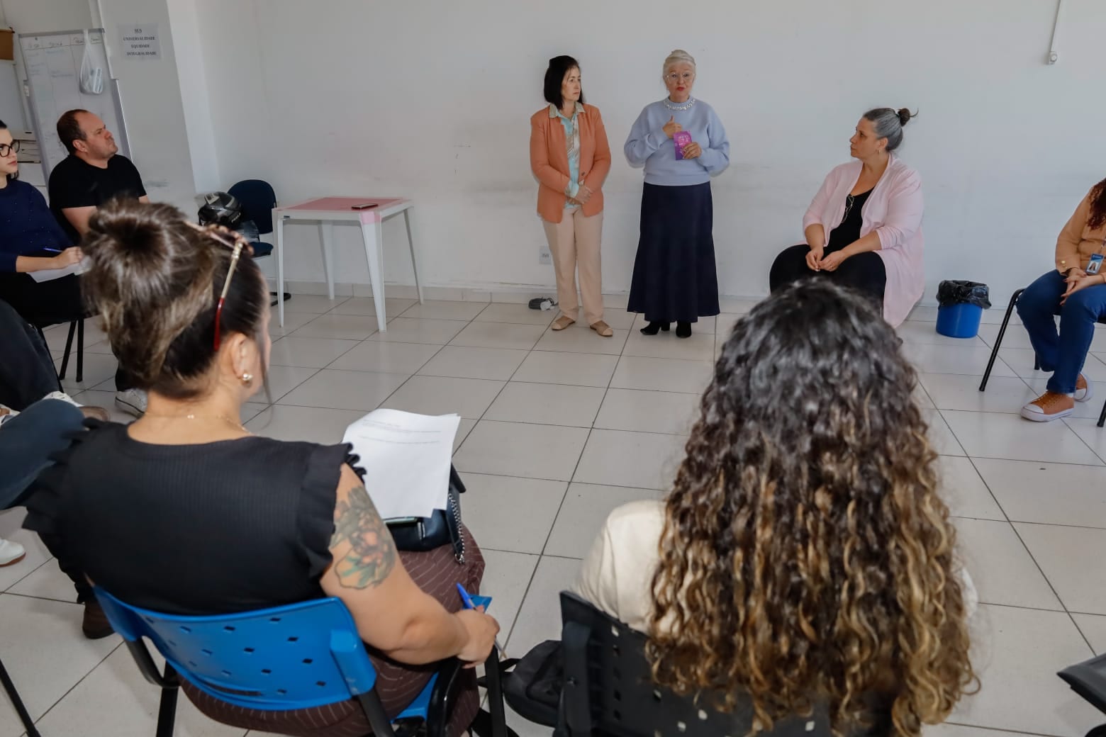 Saúde debate fluxos de acolhimento de vítimas de violência nas unidades de Suzano