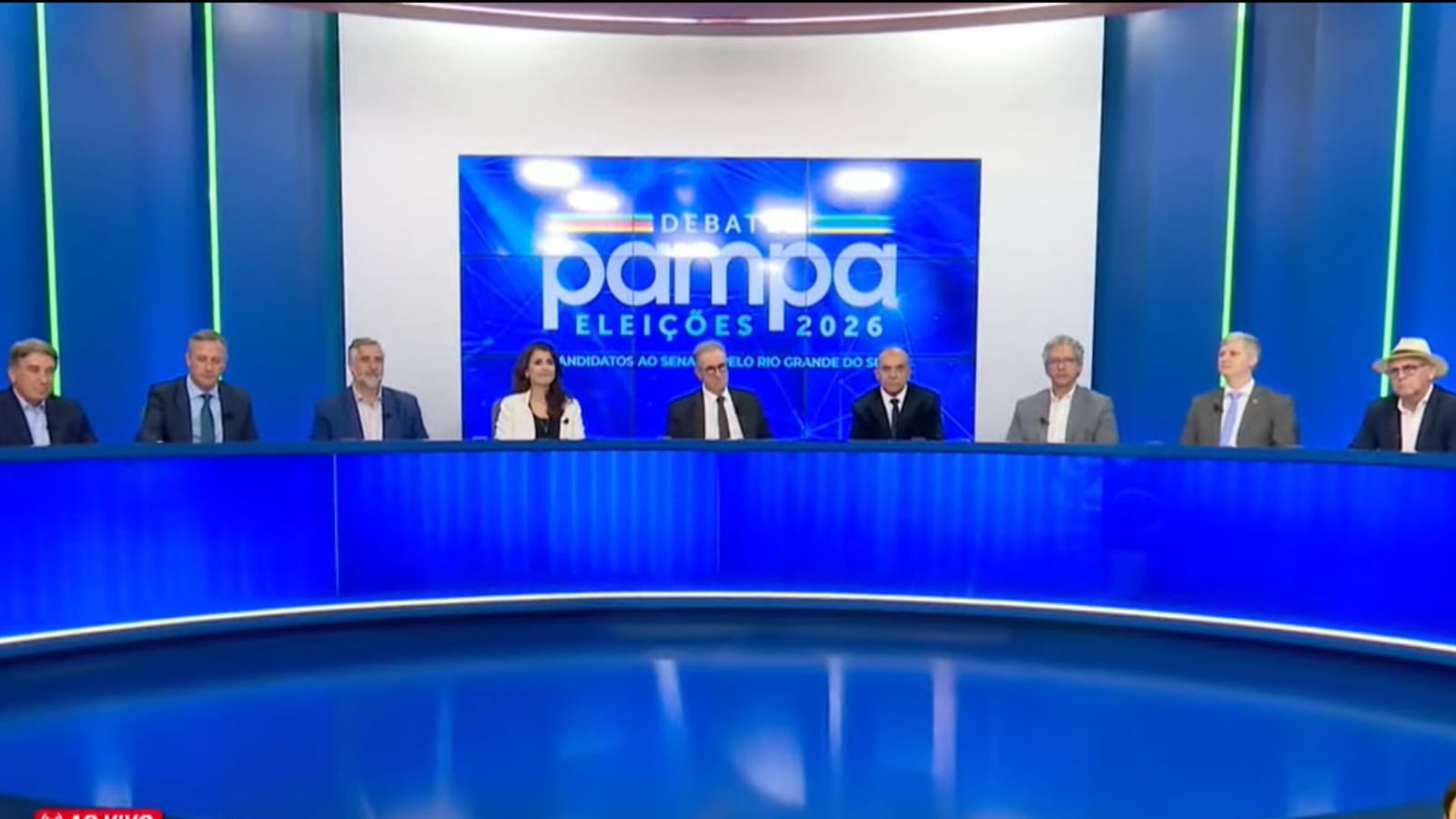Oito candidatos ao Senado do RS debatem violência, corrupção e programas sociais