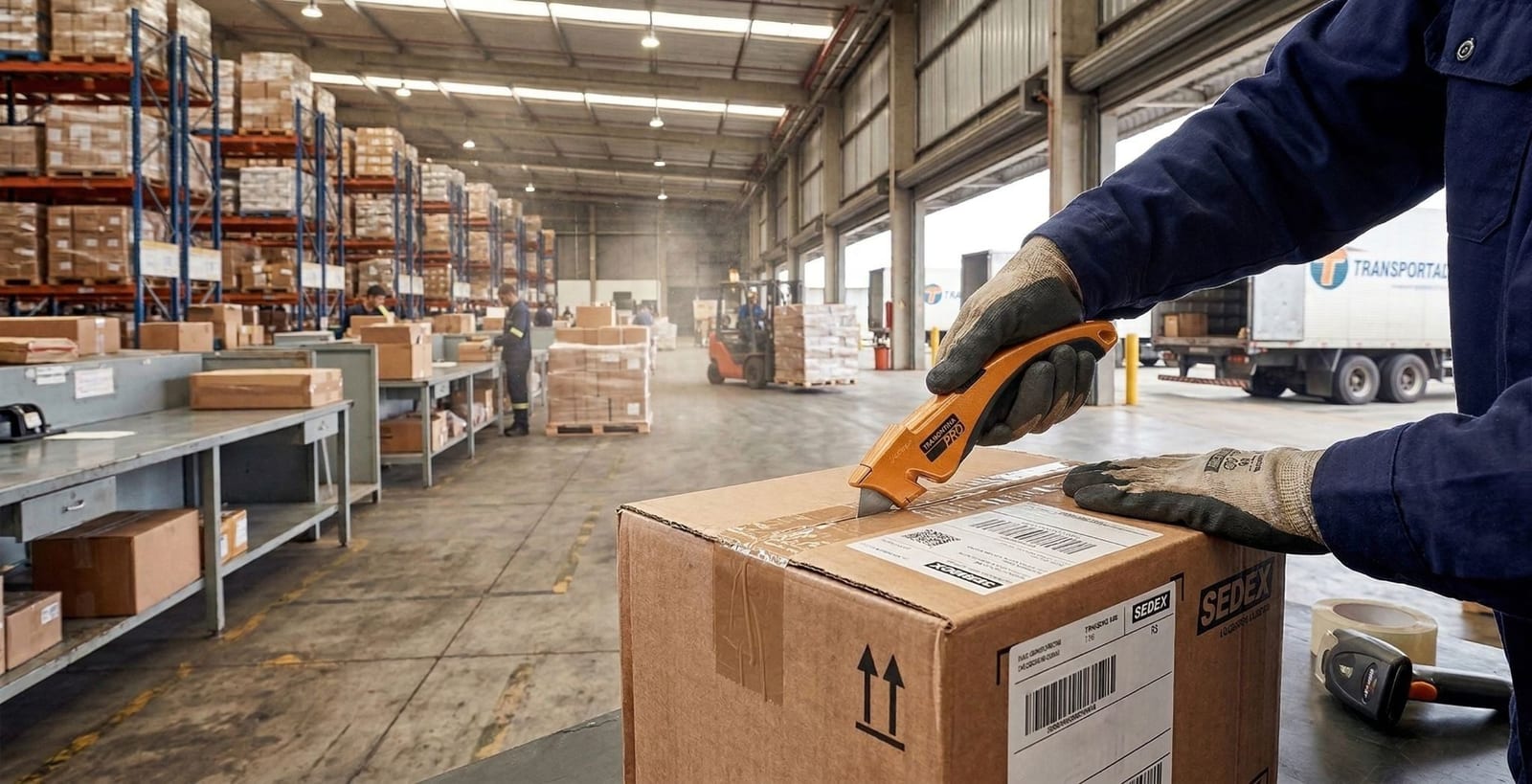Estiletes de segurança ganham espaço na logística e no e-commerce como ferramenta de prevenção e ESG