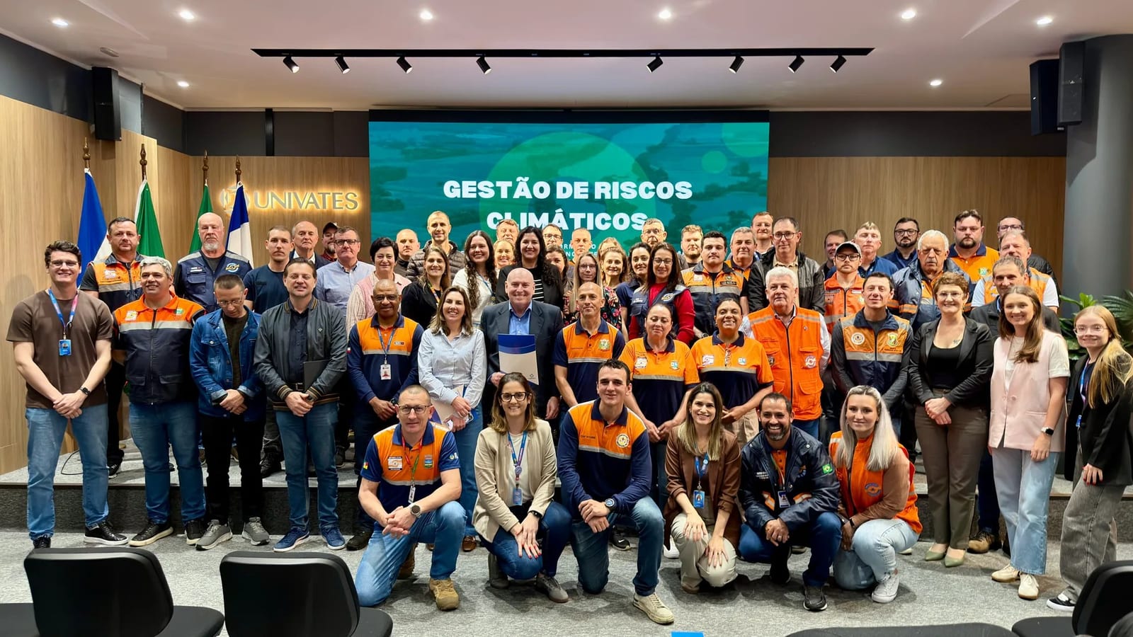 Defesa Civil de Encantado conclui capacitação que reuniu 35 municípios para enfrentar riscos climáticos