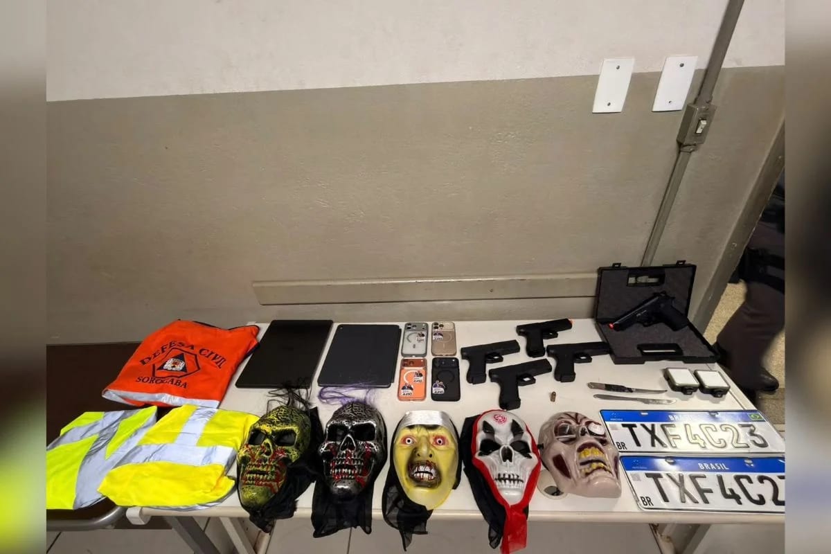 Trio é preso em Piracicaba com airsoft e material de campanha
