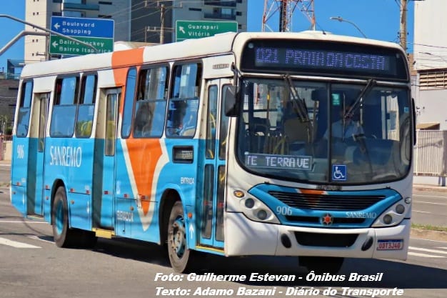 Sanremo sai de Vila Velha: 30 linhas passam ao Transcol em 1º de novembro